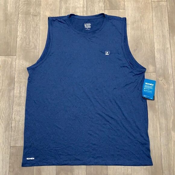 Mens NWT‎ Eastern Mountain Sports Sleeveless Wicking Performance Workout Shirt - Picture 1 of 8